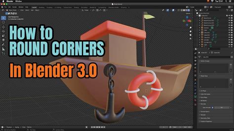 How To Make Round Corners In Blender Bevel Edges Beginner Tutorial