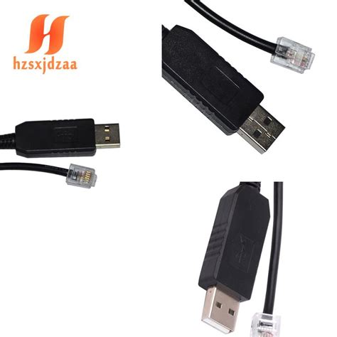 Adaptador Usb A Rj Rj P C Cable De Control Serial Eq Para Montaje