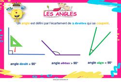 Angles CM2 Exercice évaluation révision leçon pdf à imprimer