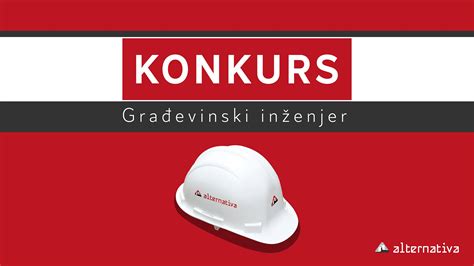 Konkurs Za Posao Građevinski Inžinjerstatičar 1 Izvršilac MŽ