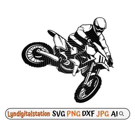 Dirt Bike Stencil