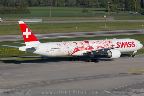 HB JNA Boeing 777 300 ER Of Swiss International Air Lines Flickr