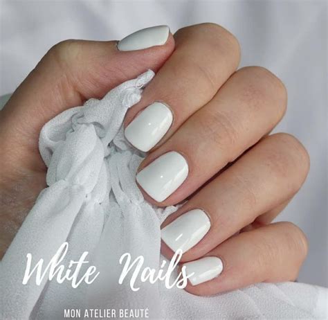 Vernis Semi Permanent White Blanc En Vernis Ongles Vernis