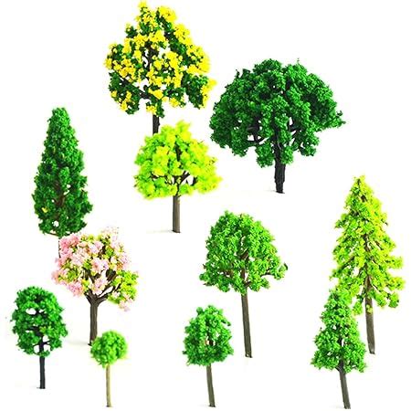 Girafeda Lot De Arbres Vari S Mod Le Arbre Mini Arbre Avec Base Mini