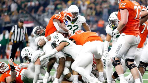 Osu Football Loses To Baylor In A Big 12 Title Game Of Inches