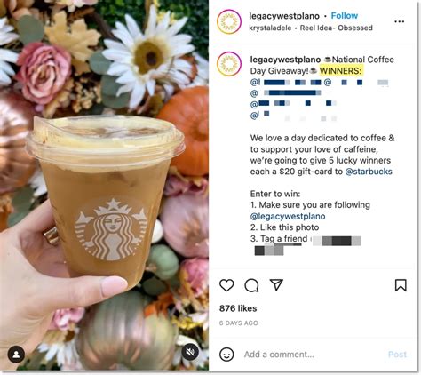 Ideas About How To Announce An Instagram Giveaway Winner