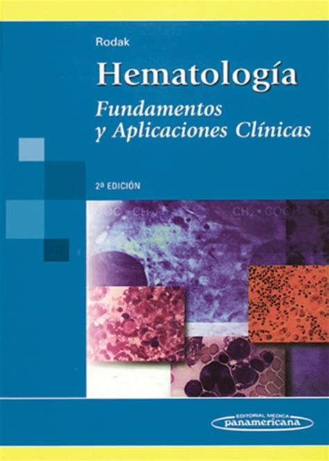 Hematolog A Fundamentos Y Aplicaciones Cl Nicas En Laleo