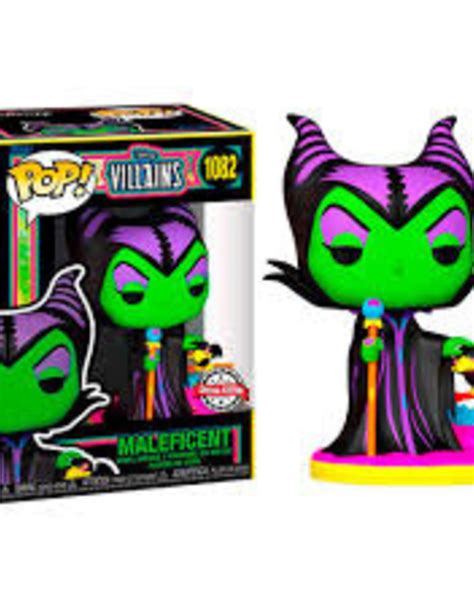 Funko Pop Disney Villains Maleficent Black Light Special Edition