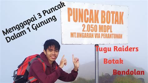 Cocok Untuk Pemula Pendakian Gunung Ungaran Via Perantunan YouTube