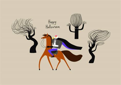 Headless Horseman Clipart Illustrations Royalty Free Vector Graphics