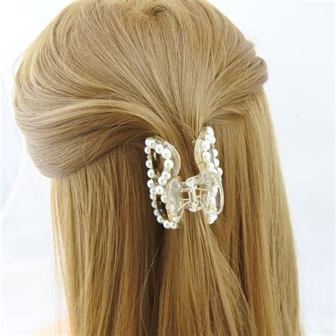 Meilliwish New Style Gem Crystal Hair Claw Clip For Women Girlsd53