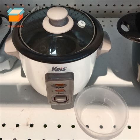 Jual Rice Cooker Ml Rice Cooker Manual Kris Putih Shopee Indonesia