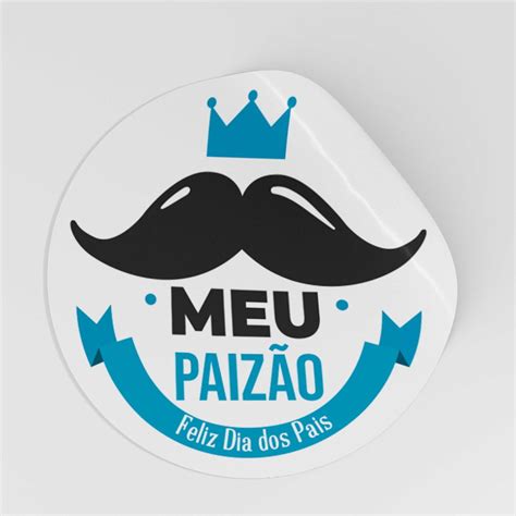 Adesivos Prontos Especial Dia Dos Pais X Cm No Elo Adesiva