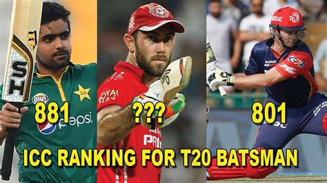 TOP TEN ICC RANKING T20 BATSMAN IN THE WORLD 2018 | Ten Listed