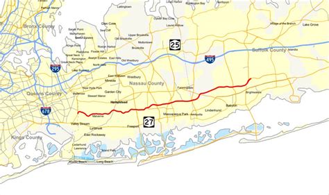 Southern State Parkway - Wikipedia inside Printable Map Of Long Island ...