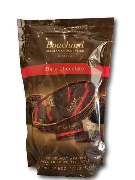 Bouchard Premium Belgian Dark Chocolate With 72 Cacao Individually