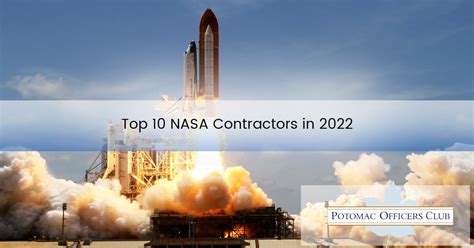 Top 10 Nasa Contractors In 2022 Potomac Officers Club