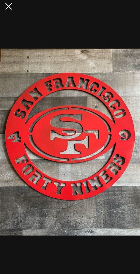 San Francisco 49ers Wall Decor - Etsy