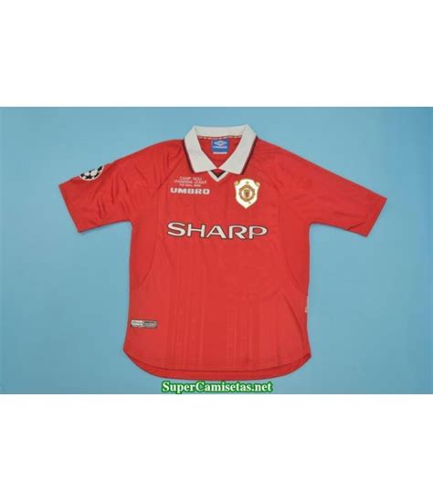 Comprar Camisetas Clasicas Manchester United Hombre Manga Larga