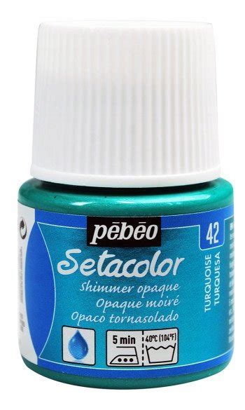 Farba Do Tkanin Setacolor Metallic 45Ml Turquoise PEBEO Sklep EMPIK