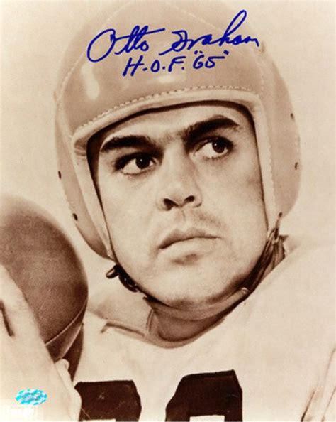 Otto Graham Cleveland Browns 8x10 Autographed Photograph | Cleveland ...