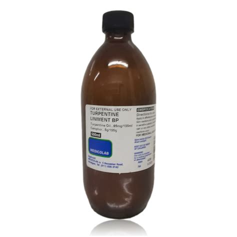 Turpentine Liniment (Embrocation) - MedicoLab