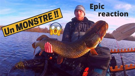 Record Brochet M Tr D Une Vie En Big Bait P Che Du Brochet En Plein