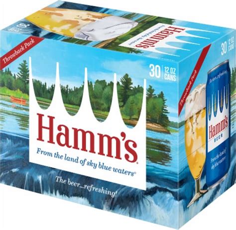 Hamm S American Style Lager Light Beer Cans Fl Oz Pick N Save