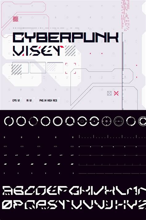 CyberPunk UI Set - Siteoutsite