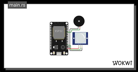 Pir Sensor Wokwi Esp32 Stm32 Arduino Simulator