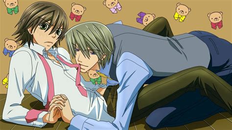 Download Akihiko Usami Misaki Takahashi Anime Junjou Romantica Hd Wallpaper