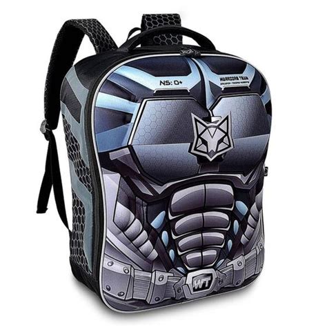 Mochila Warriors Team De Costas D Escolar Infantil Meninos Clio