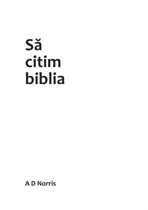 PDF Să citim biblia God so loved the world orggod so loved the