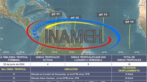 Reporte Del Inameh Anuncia Lluvias En Estos Estados Del Pa S Este