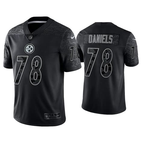 Pittsburgh Steelers James Daniels Reflective Limited Black Jersey – Let ...