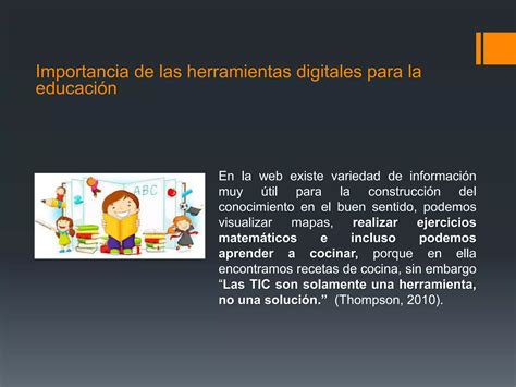 Importancia De Las Herramientas Digitales Para La Educacion Ppt