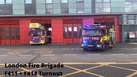 London Fire Brigade F F Turnout Dagenham Youtube