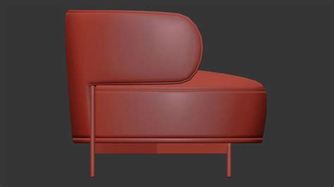 Akiko Armchair D Model Cgtrader