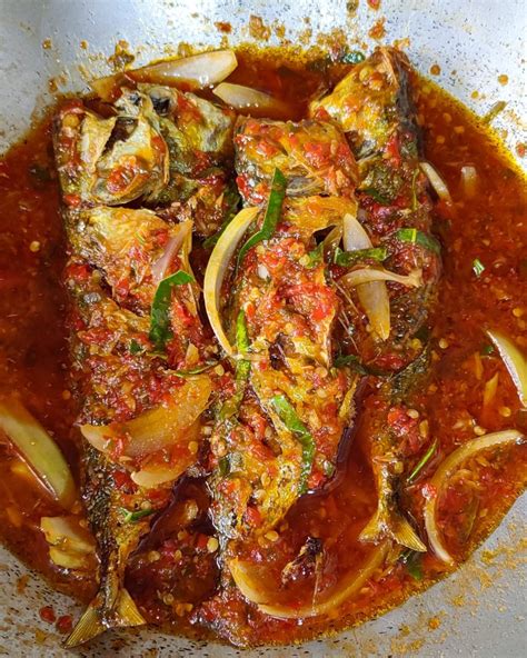 Ikan Kembung Masak Pedas Ala Thai Berganda Lazatnya Dari Ikan