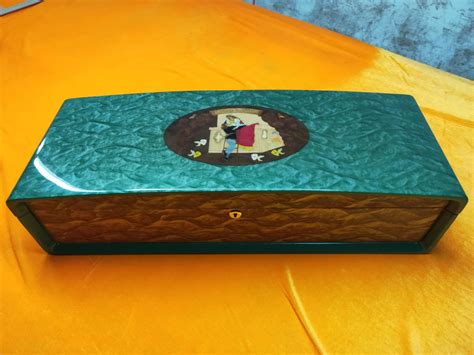 Luxury Piano Paint Wood Cigar Box Humidor Custom Logo Spanish Cedar