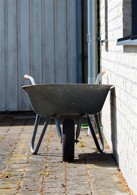 Wheelbarrow Garden Gardening Free Photo On Pixabay Pixabay