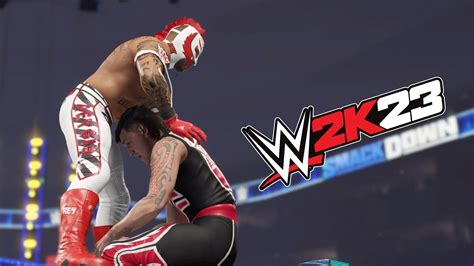 Dominik Mysterio 🆚 Rey Mysterio Wwe 2k23 Gameplay Youtube