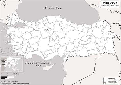 Turkey Political Map