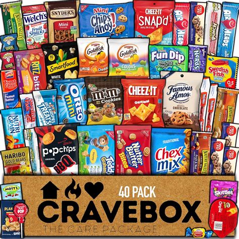 Cravebox Ultimate Snacks Mix Valentines Day Care Package