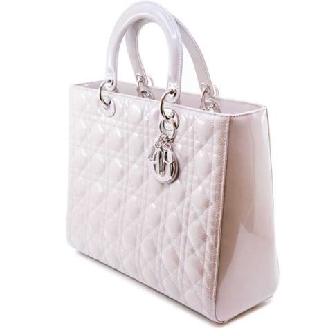 Sac Lady Dior Cuir Verni