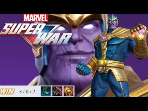 Marvel Super War Thanos Toplane Youtube