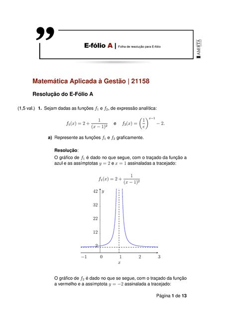 Resolucao Efolio A Uc Text Matem Tica Aplicada Gest O