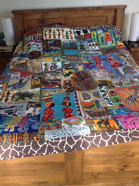 Queen Quilt Made By Me From African Fabrics African American Quilts African Quilts Quilts