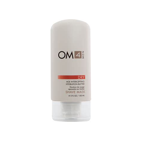 Organic Male Om4 Dry Shave Mask Advanced Aged Intercepting Hydration