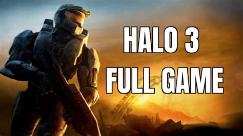 Halo Full Campaign Stream Youtube